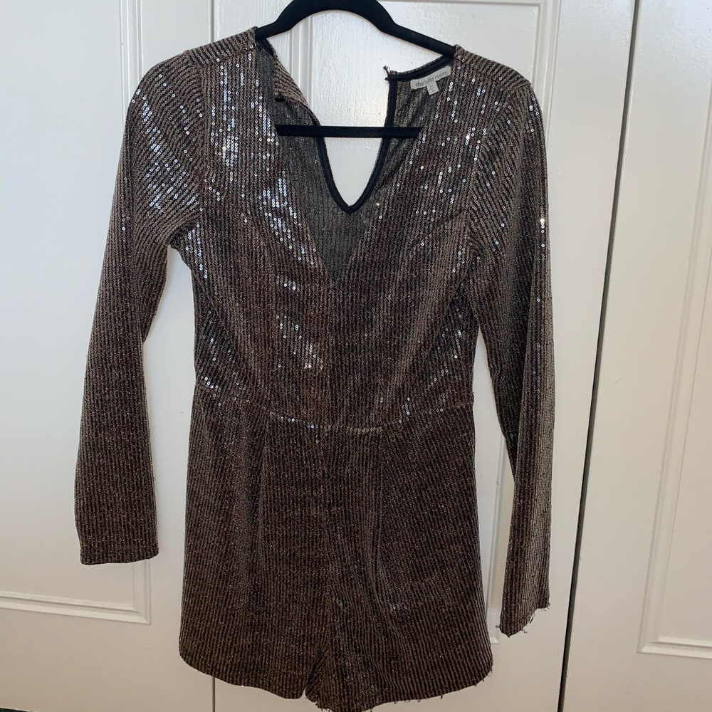 Sequins Romper